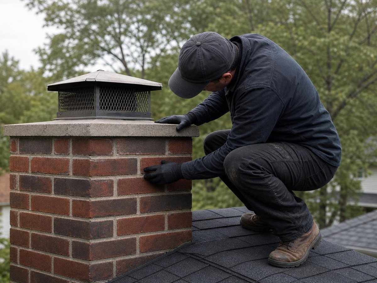 Steel Chimney Service work in Hudson